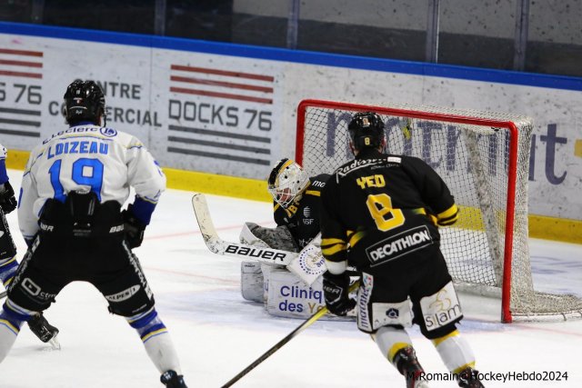 Photo hockey match Rouen - Gap  le 27/02/2024