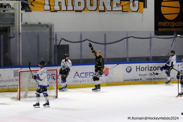 Photo hockey match Rouen - Gap  le 27/02/2024