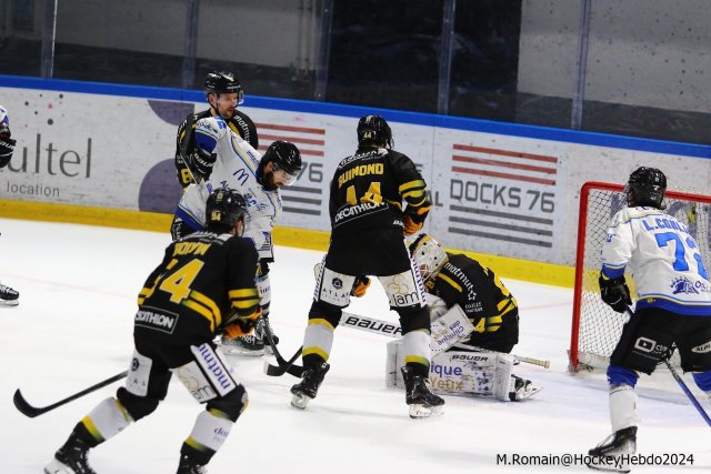 Photo hockey match Rouen - Gap  le 27/02/2024