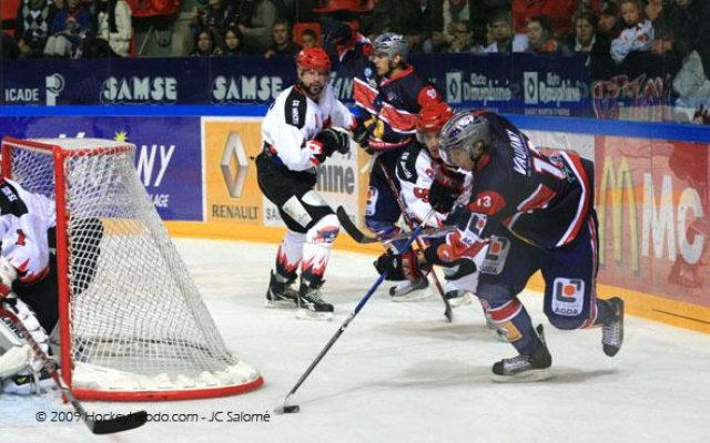 Photo hockey match Grenoble  - Neuilly/Marne le 17/10/2009