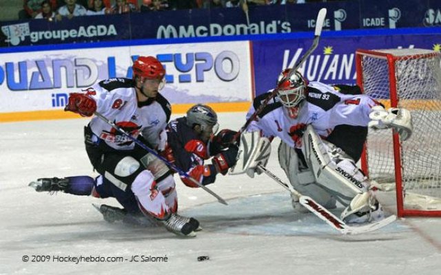 Photo hockey match Grenoble  - Neuilly/Marne le 17/10/2009
