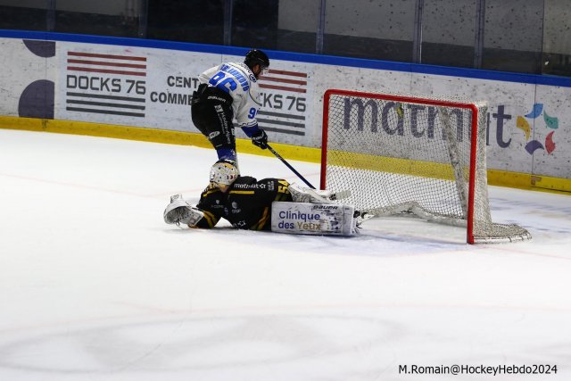 Photo hockey match Rouen - Gap  le 27/02/2024