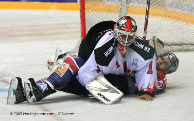 Photo hockey match Grenoble  - Neuilly/Marne le 17/10/2009