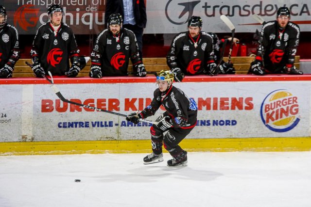Photo hockey match Amiens  - Cergy-Pontoise le 27/02/2024