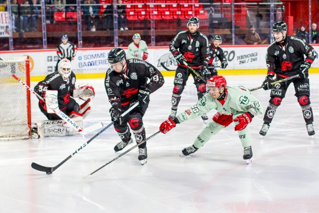 Photo hockey match Amiens  - Cergy-Pontoise le 27/02/2024