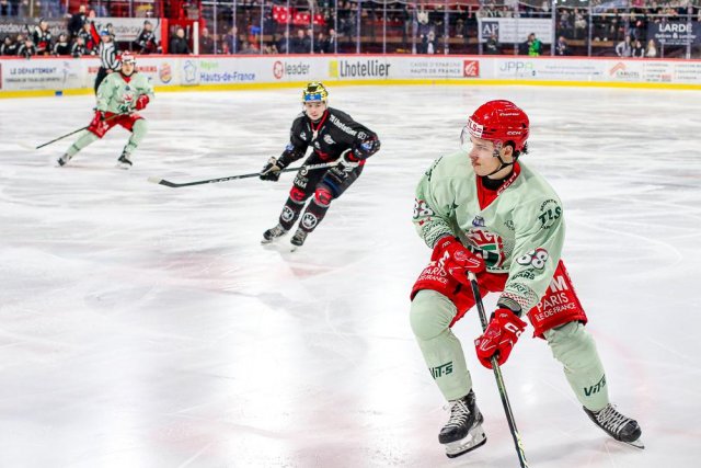 Photo hockey match Amiens  - Cergy-Pontoise le 27/02/2024