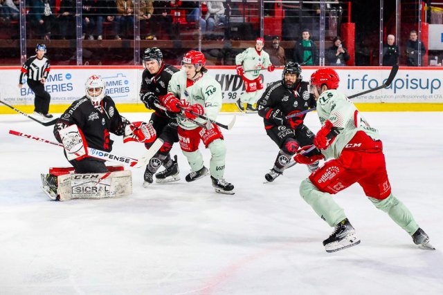 Photo hockey match Amiens  - Cergy-Pontoise le 27/02/2024