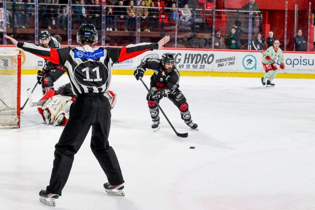 Photo hockey match Amiens  - Cergy-Pontoise le 27/02/2024
