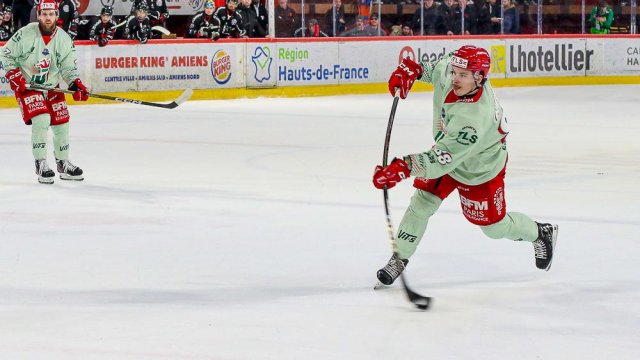 Photo hockey match Amiens  - Cergy-Pontoise le 27/02/2024