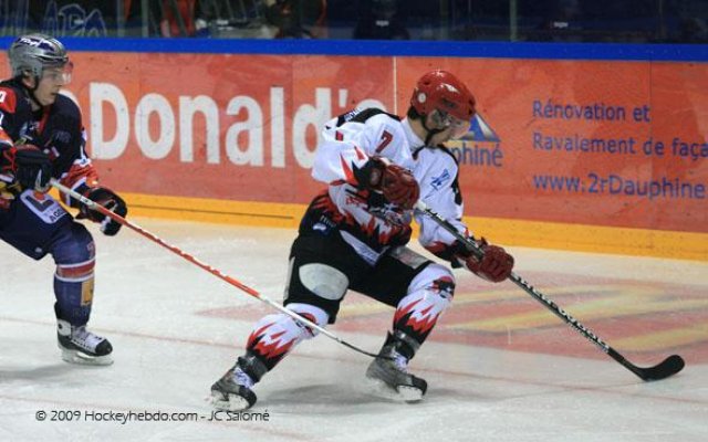 Photo hockey match Grenoble  - Neuilly/Marne le 17/10/2009