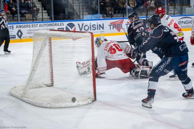 Photo hockey match Angers  - Grenoble  le 27/02/2024