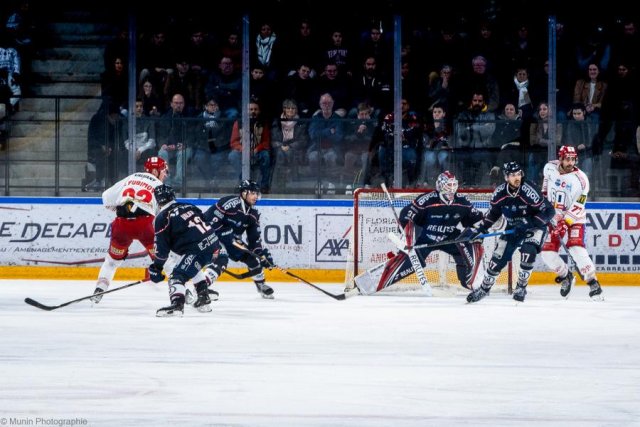 Photo hockey match Angers  - Grenoble  le 27/02/2024