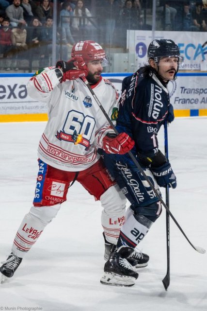 Photo hockey match Angers  - Grenoble  le 27/02/2024
