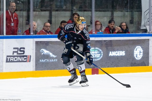 Photo hockey match Angers  - Grenoble  le 27/02/2024