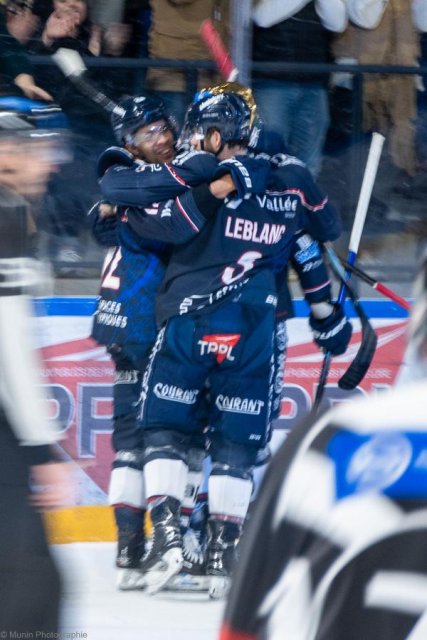 Photo hockey match Angers  - Grenoble  le 27/02/2024