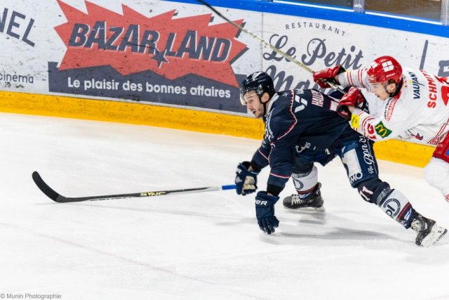 Photo hockey match Angers  - Grenoble  le 27/02/2024