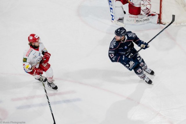 Photo hockey match Angers  - Grenoble  le 27/02/2024
