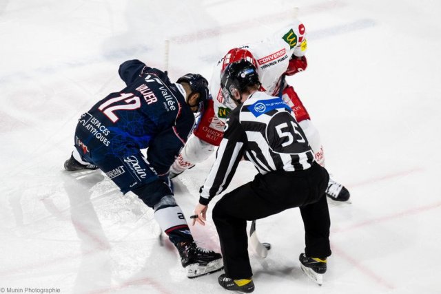 Photo hockey match Angers  - Grenoble  le 27/02/2024