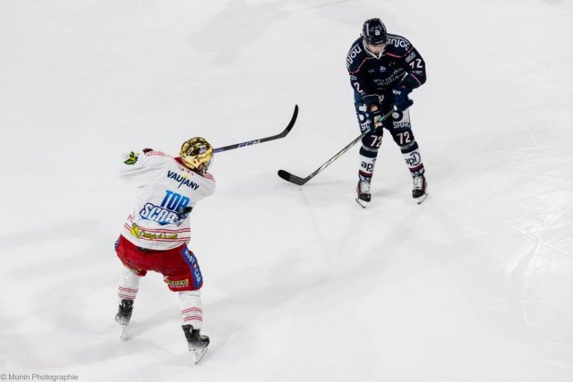Photo hockey match Angers  - Grenoble  le 27/02/2024