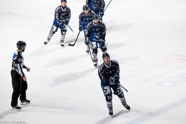 Photo hockey match Angers  - Grenoble  le 27/02/2024