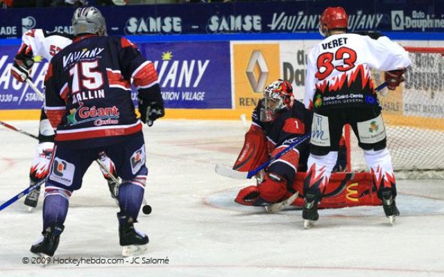 Photo hockey match Grenoble  - Neuilly/Marne le 17/10/2009