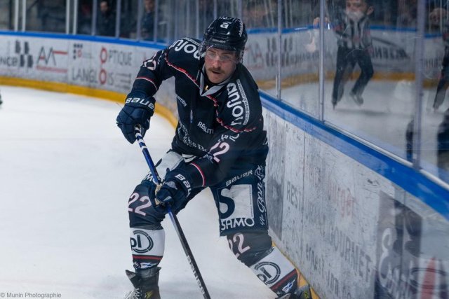 Photo hockey match Angers  - Grenoble  le 27/02/2024