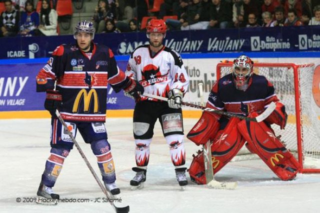 Photo hockey match Grenoble  - Neuilly/Marne le 17/10/2009