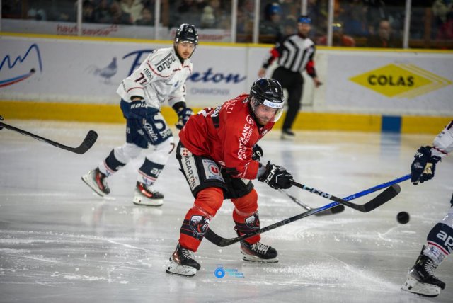 Photo hockey match Chamonix  - Angers  le 01/03/2024
