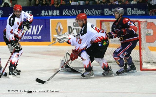 Photo hockey match Grenoble  - Neuilly/Marne le 17/10/2009