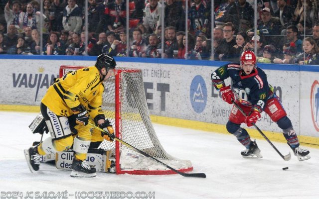 Photo hockey match Grenoble  - Rouen le 01/03/2024