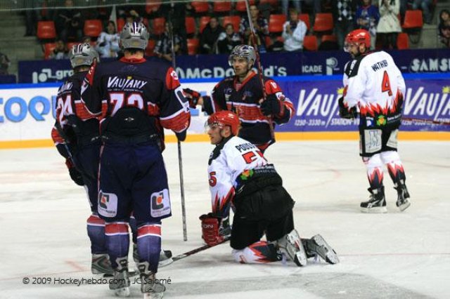 Photo hockey match Grenoble  - Neuilly/Marne le 17/10/2009
