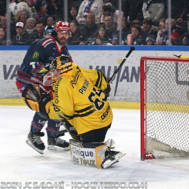 Photo hockey match Grenoble  - Rouen le 01/03/2024