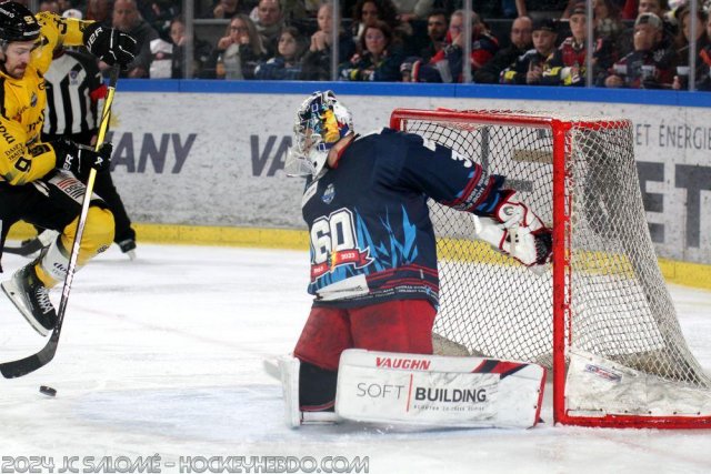 Photo hockey match Grenoble  - Rouen le 01/03/2024
