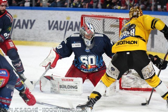 Photo hockey match Grenoble  - Rouen le 01/03/2024