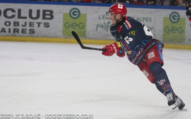 Photo hockey match Grenoble  - Rouen le 01/03/2024