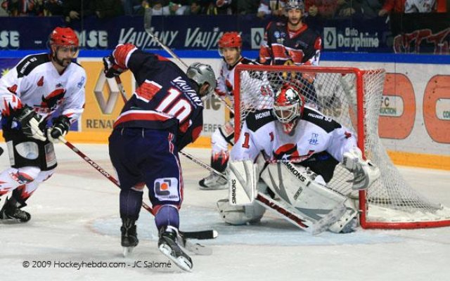 Photo hockey match Grenoble  - Neuilly/Marne le 17/10/2009