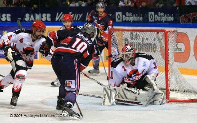Photo hockey match Grenoble  - Neuilly/Marne le 17/10/2009