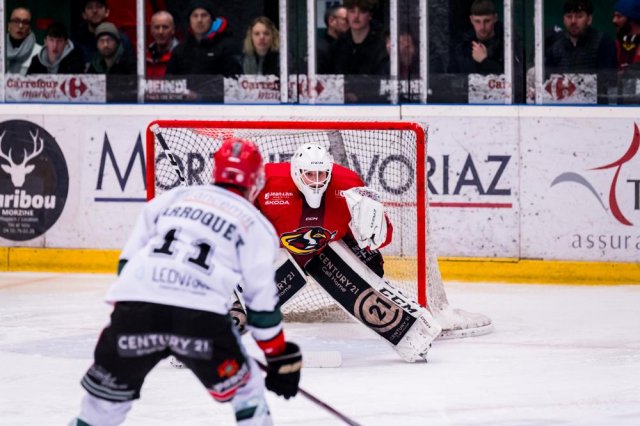 Photo hockey match Morzine-Avoriaz - Mont-Blanc le 02/03/2024