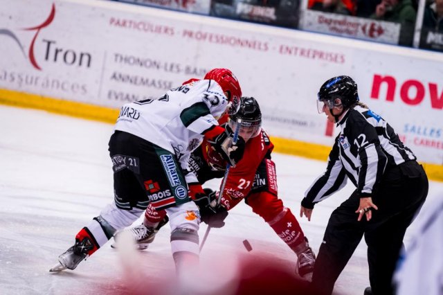 Photo hockey match Morzine-Avoriaz - Mont-Blanc le 02/03/2024