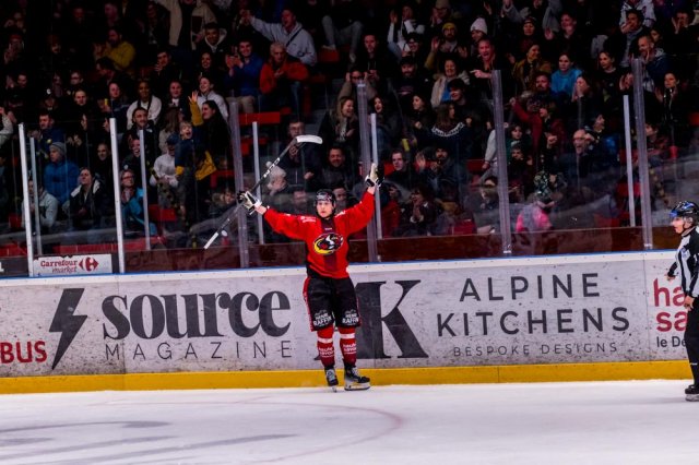 Photo hockey match Morzine-Avoriaz - Mont-Blanc le 02/03/2024