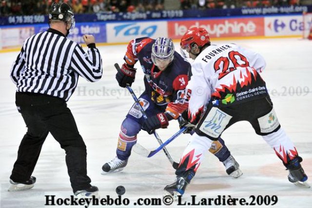 Photo hockey match Grenoble  - Neuilly/Marne le 17/10/2009
