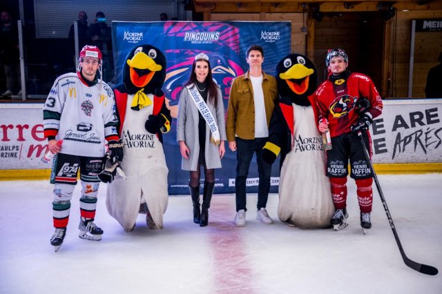 Photo hockey match Morzine-Avoriaz - Mont-Blanc le 02/03/2024
