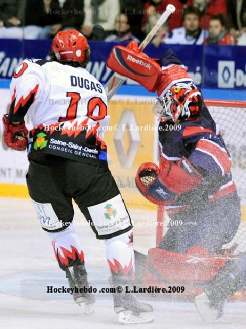 Photo hockey match Grenoble  - Neuilly/Marne le 17/10/2009