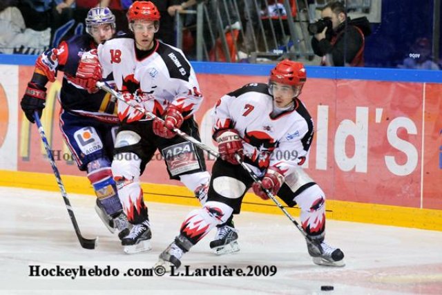 Photo hockey match Grenoble  - Neuilly/Marne le 17/10/2009