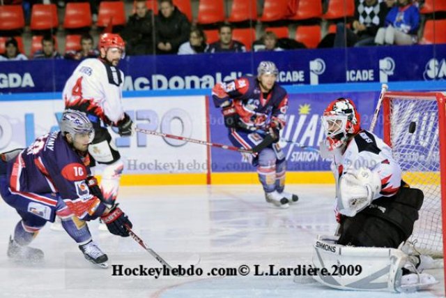 Photo hockey match Grenoble  - Neuilly/Marne le 17/10/2009
