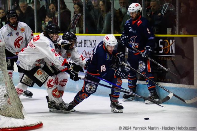 Photo hockey match Clermont-Ferrand - Amiens II le 02/03/2024