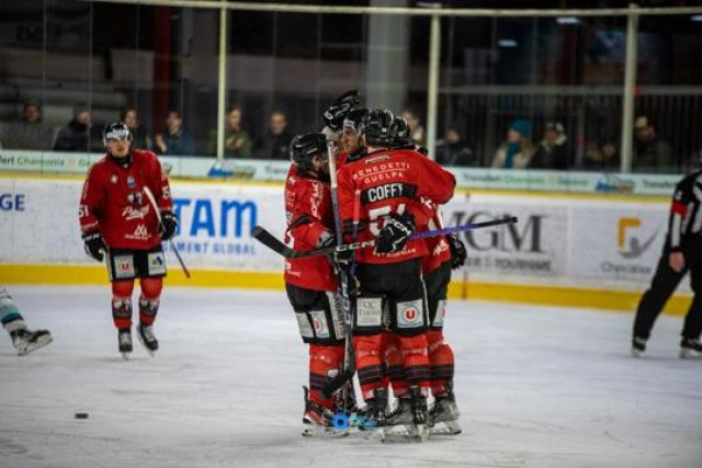 Photo hockey match Chamonix  - Anglet le 08/03/2024