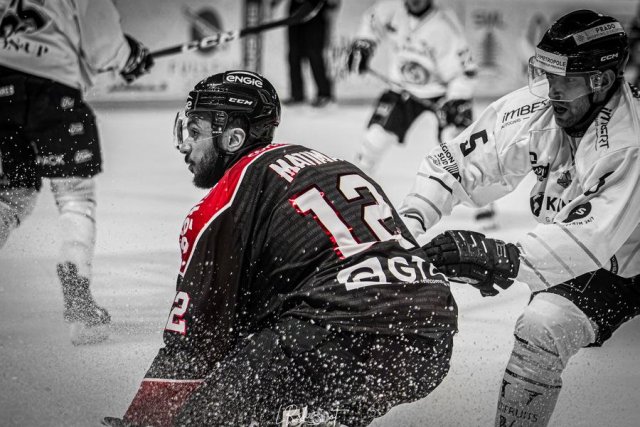 Photo hockey match Bordeaux - Marseille le 08/03/2024