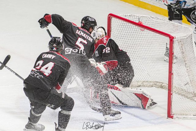 Photo hockey match Bordeaux - Marseille le 08/03/2024