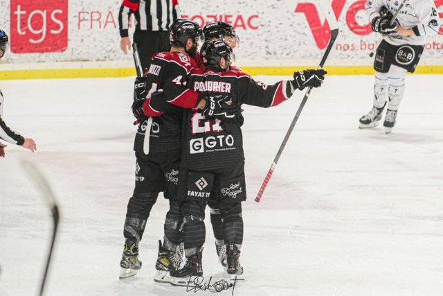 Photo hockey match Bordeaux - Marseille le 08/03/2024